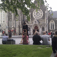 Catedral de Christchurch.